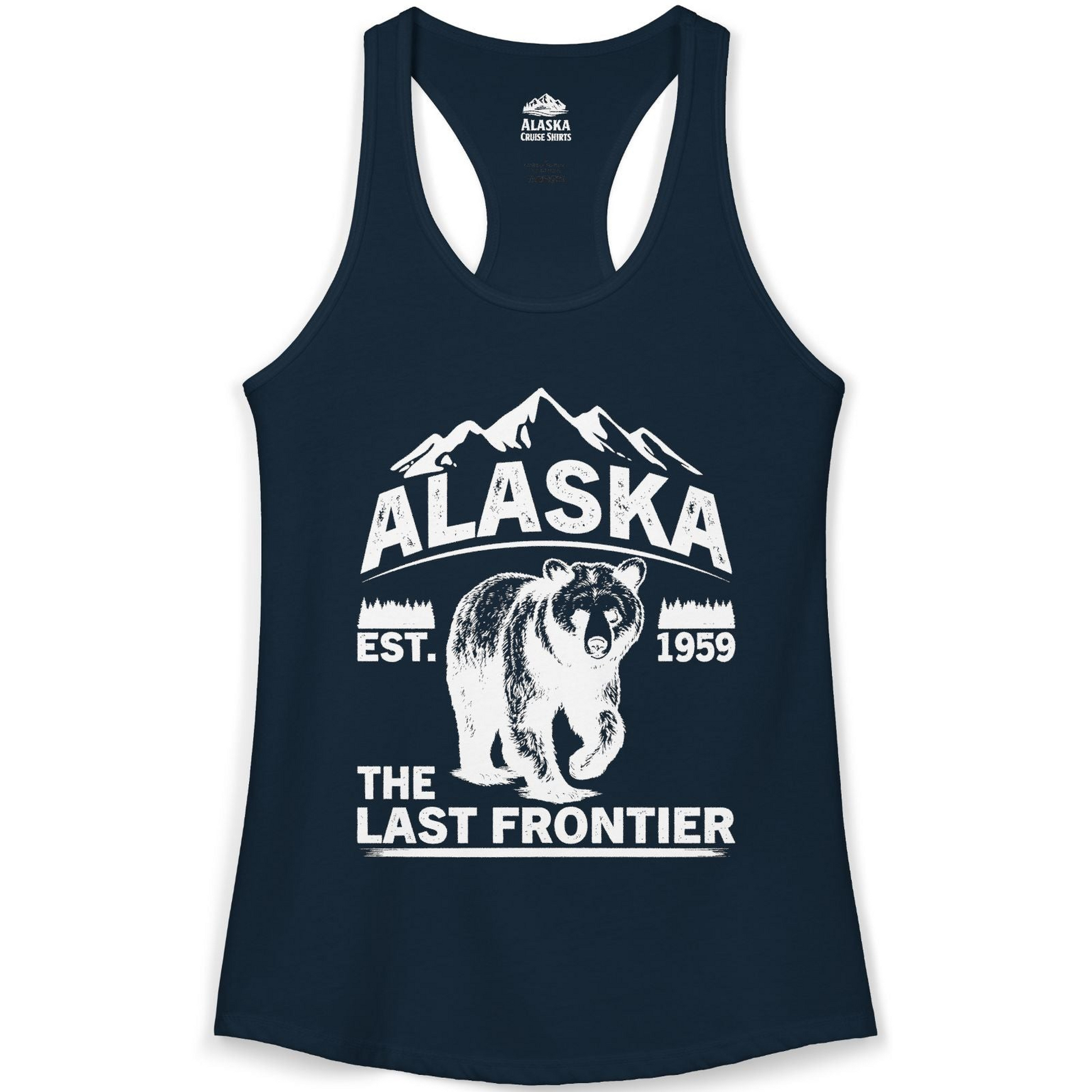 Alaska Bear Shirt Ladies Tank Top – Alaska Cruise Shirts