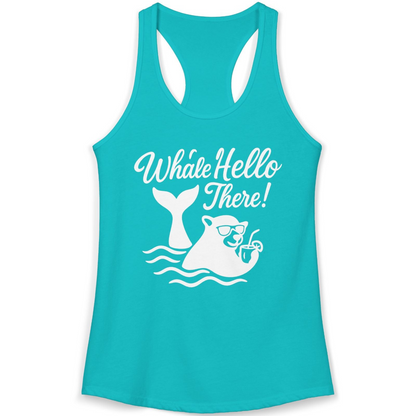 Whale Hello There Shirt Ladies Tank Top – Alaska Cruise Shirts