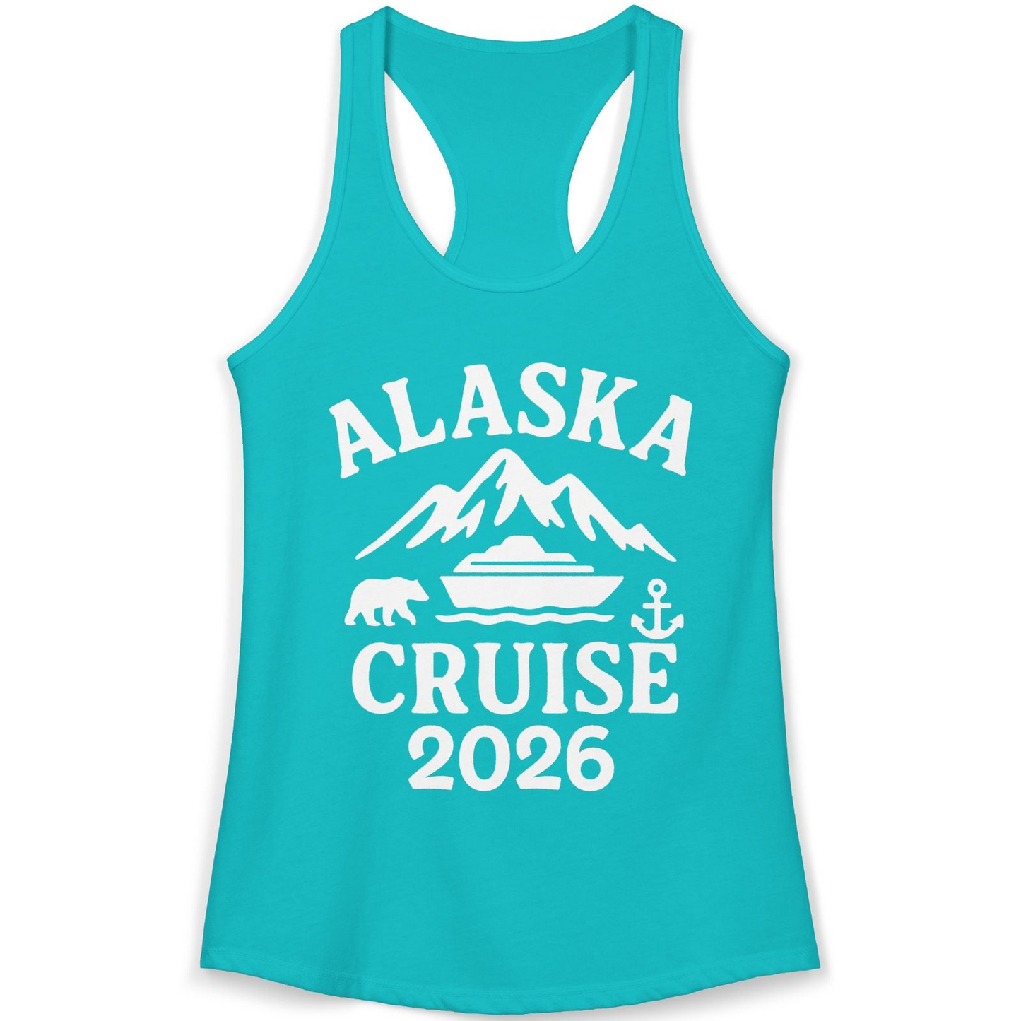 Alaska Cruise 2026 Shirt Ladies Tank Top – Alaska Cruise Shirts