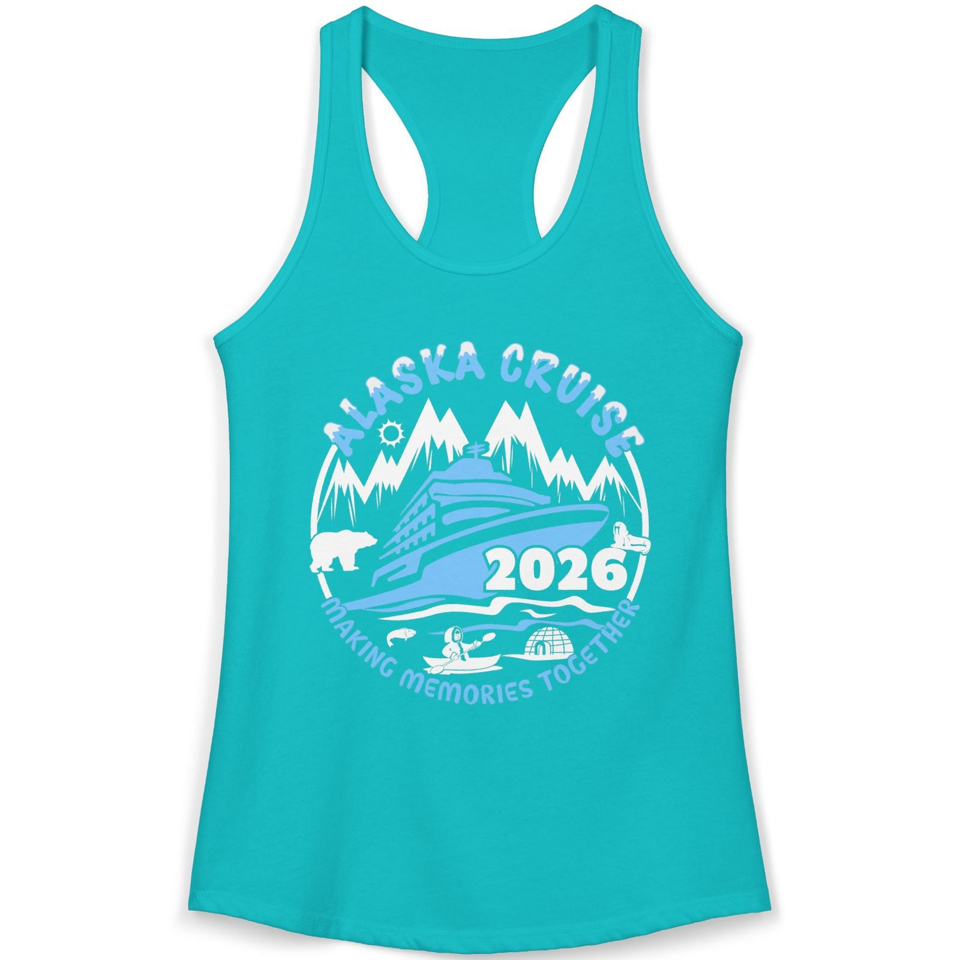 Alaska Cruise 2026 Shirt Ladies Tank Top – Alaska Cruise Shirts