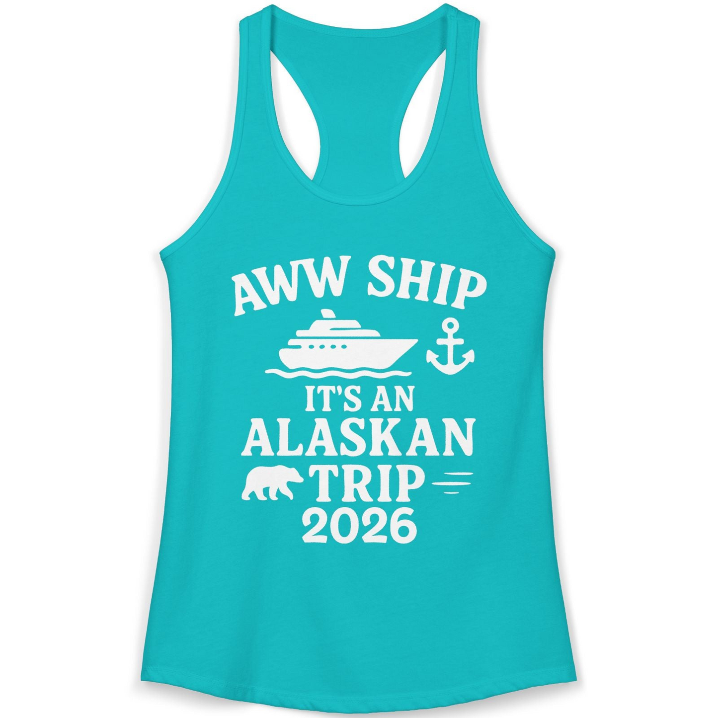 Alaska Cruise Shirt Ladies Tank Top – Alaska Cruise Shirts