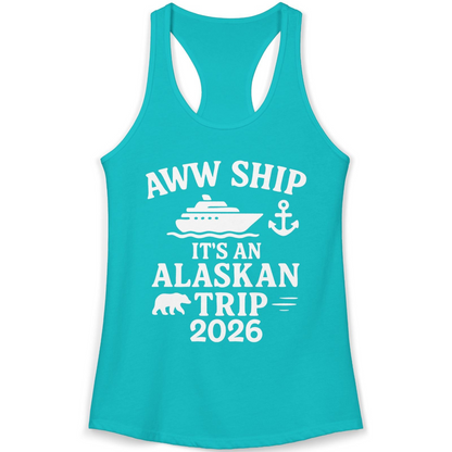 Alaska Cruise Shirt Ladies Tank Top – Alaska Cruise Shirts