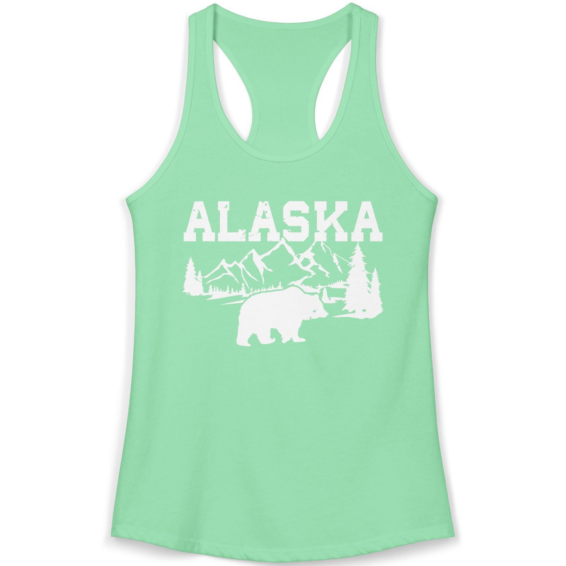 Alaska Bear Shirt Ladies Tank Top – Alaska Cruise Shirts