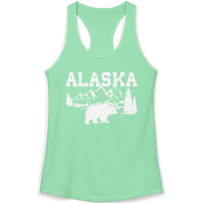 Alaska Bear Shirt Ladies Tank Top – Alaska Cruise Shirts