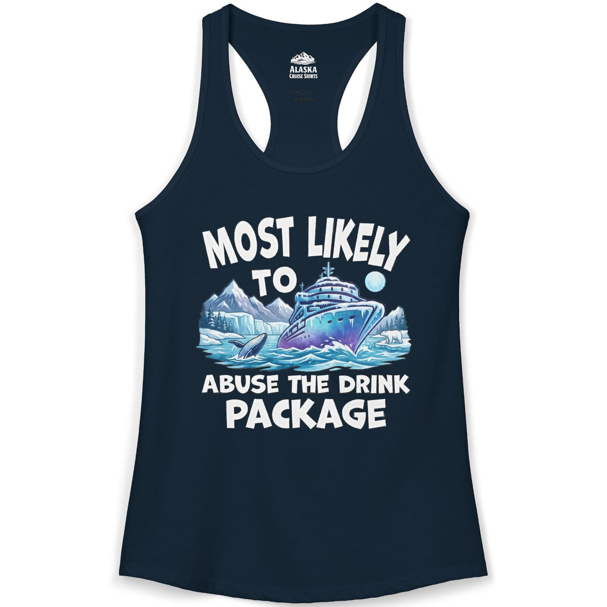 Funny Alaska Cruise Shirt Ladies Tank Top – Alaska Cruise Shirts