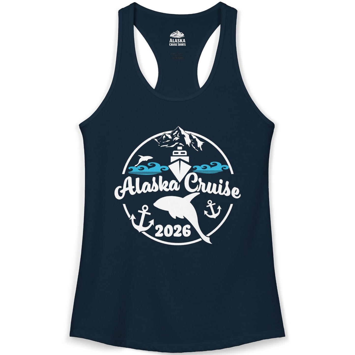 Alaska Cruise 2026 Shirt Ladies Tank Top – Alaska Cruise Shirts