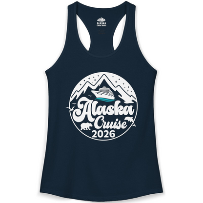 Alaska Cruise 2026 Shirt Ladies Tank Top – Alaska Cruise Shirts