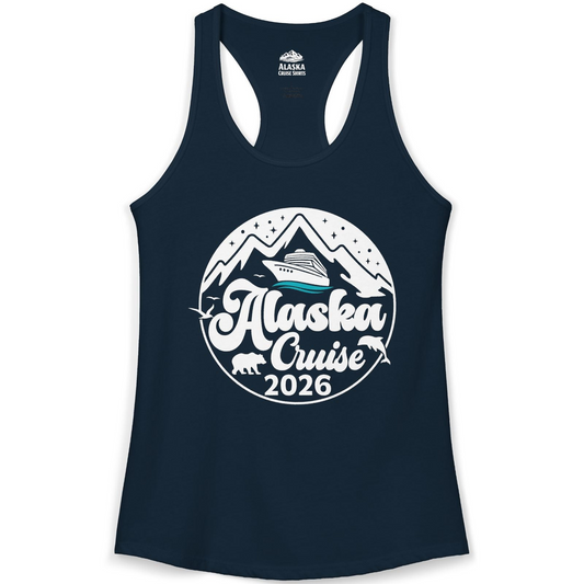 Alaska Cruise 2026 Shirt Ladies Tank Top – Alaska Cruise Shirts