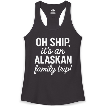 Funny Alaska Family Cruise Trip Statement Vacation Shirt — Ladies Tank Ladies Tank Top – Alaska Cruise Shirts