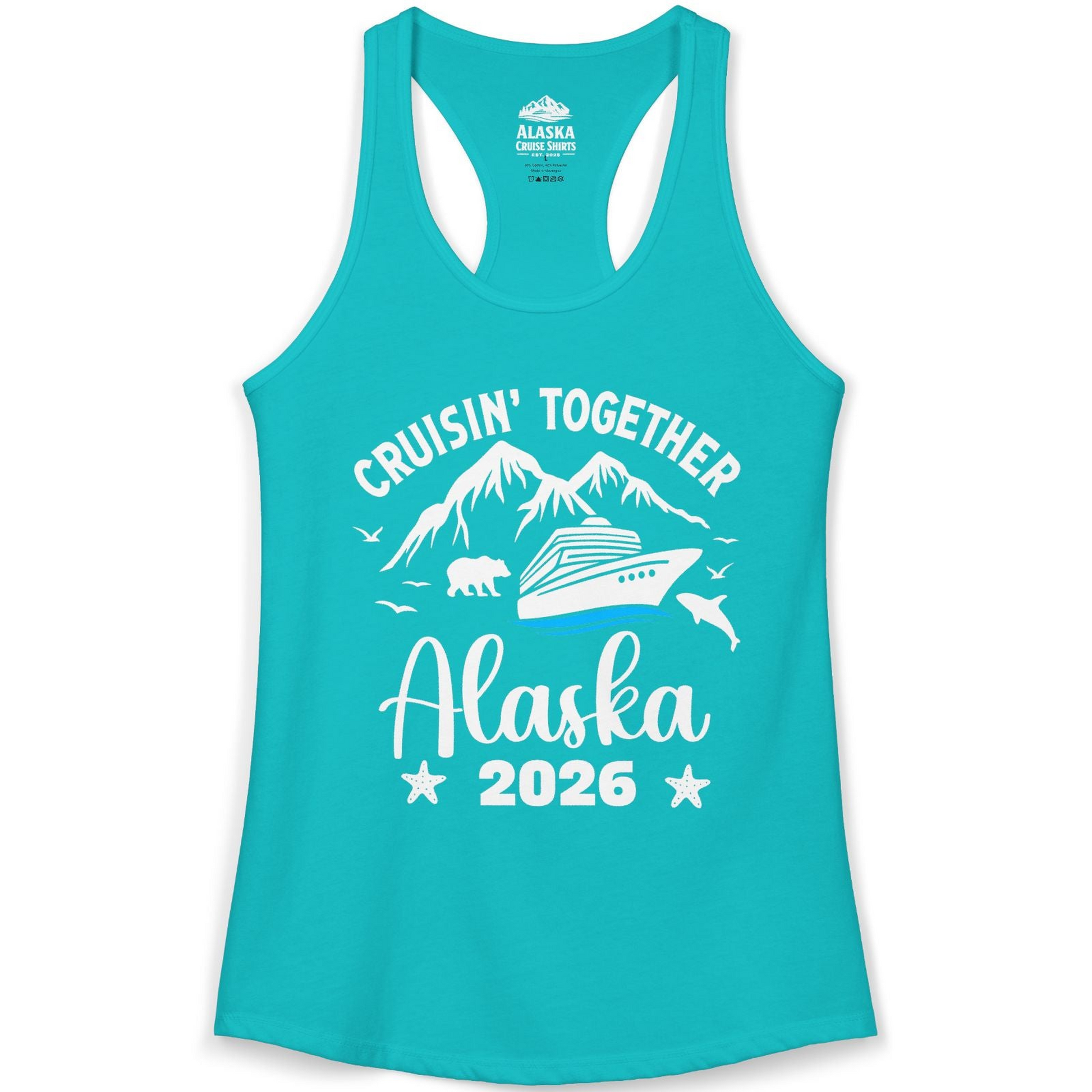Alaska Cruise Adventure 2026 Shirt Ladies Tank Top – Alaska Cruise Shirts