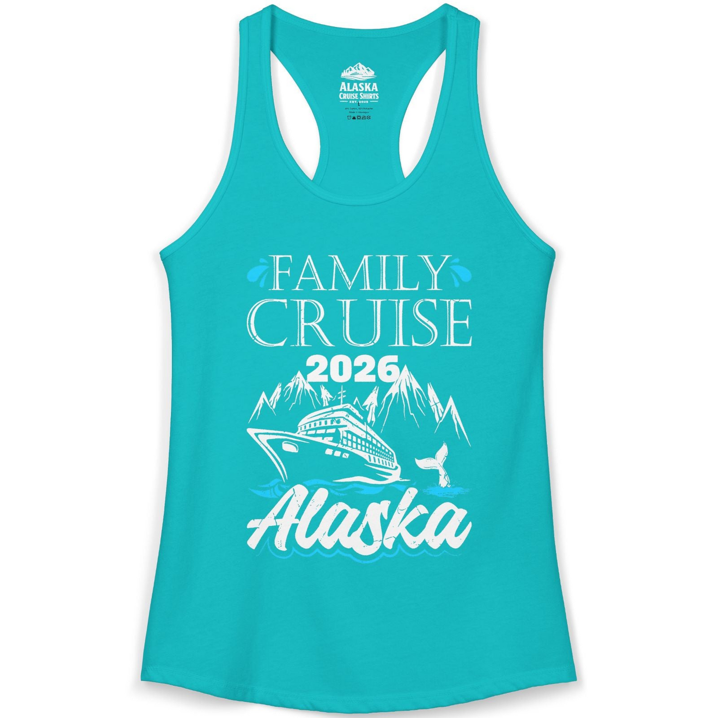 Alaska Family Cruise Shirt Ladies Tank Top – Alaska Cruise Shirts