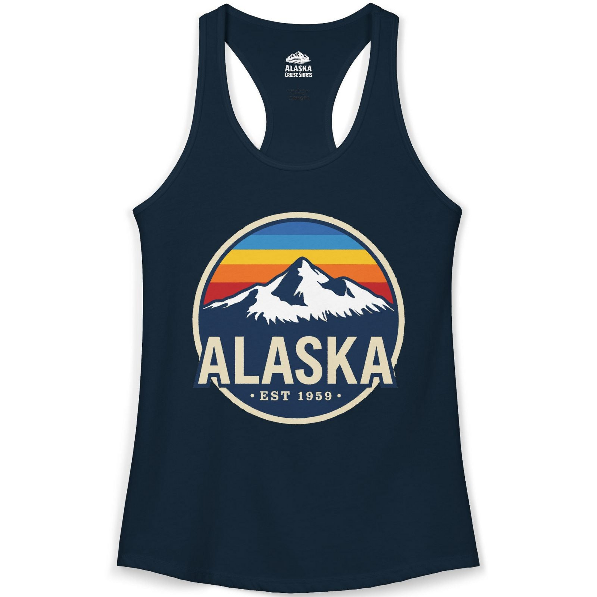 Alaska Vintage Shirt Ladies Tank Top – Alaska Cruise Shirts