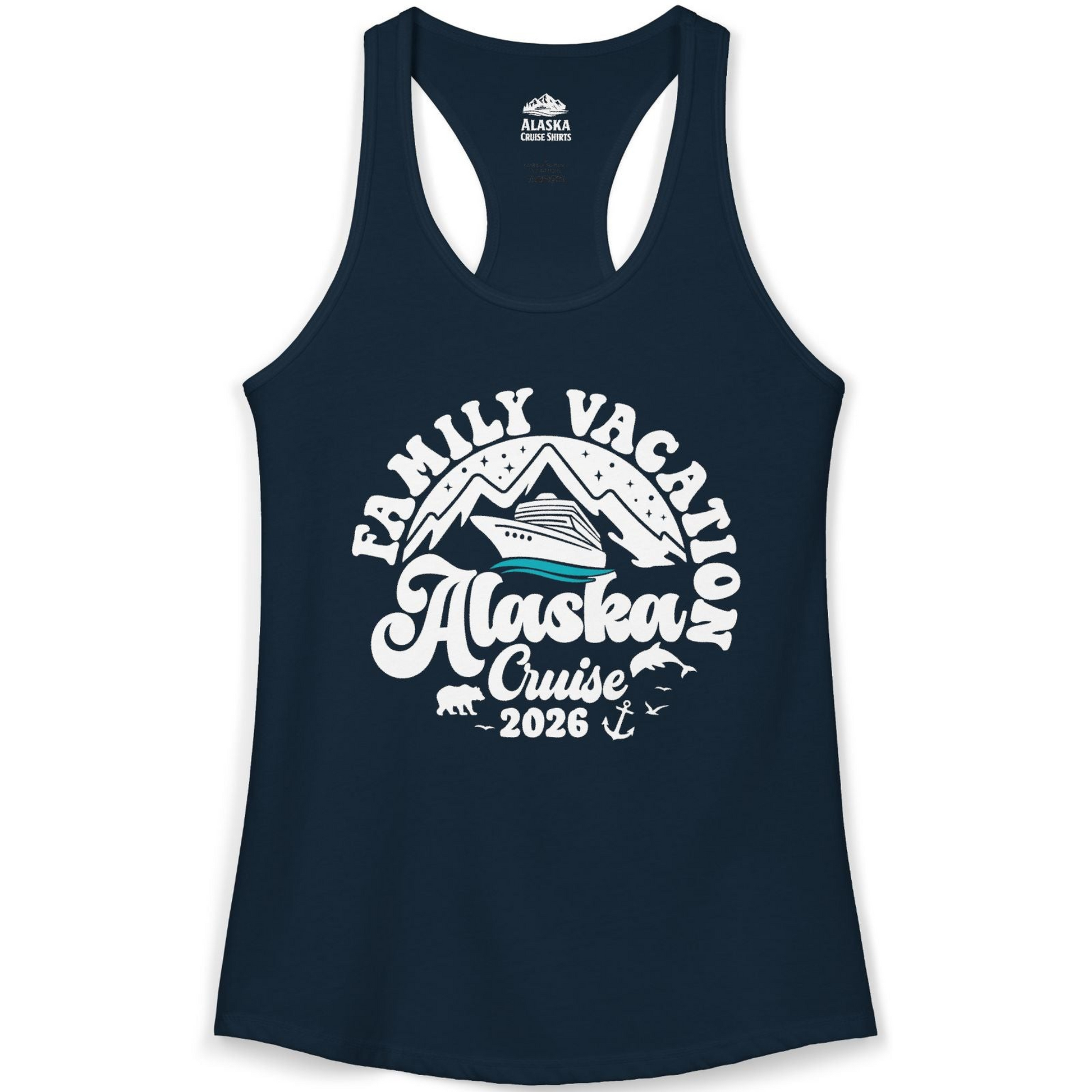 Alaska Family Cruise Shirt Ladies Tank Top – Alaska Cruise Shirts