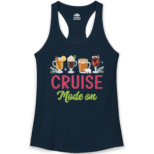 Cruise Mode On Shirt Ladies Tank Top – Alaska Cruise Shirts
