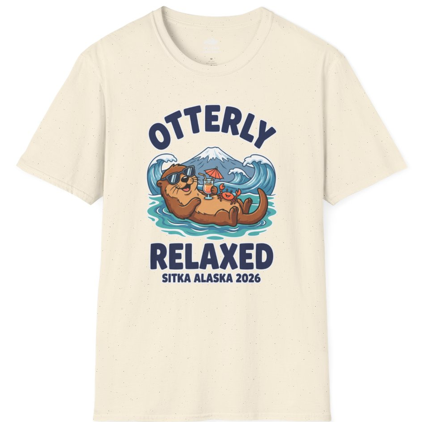 Otterly Relaxed Sitka Alaska 2026 Vacation Souvenir Shirt – Natural – Alaska Cruise Shirts