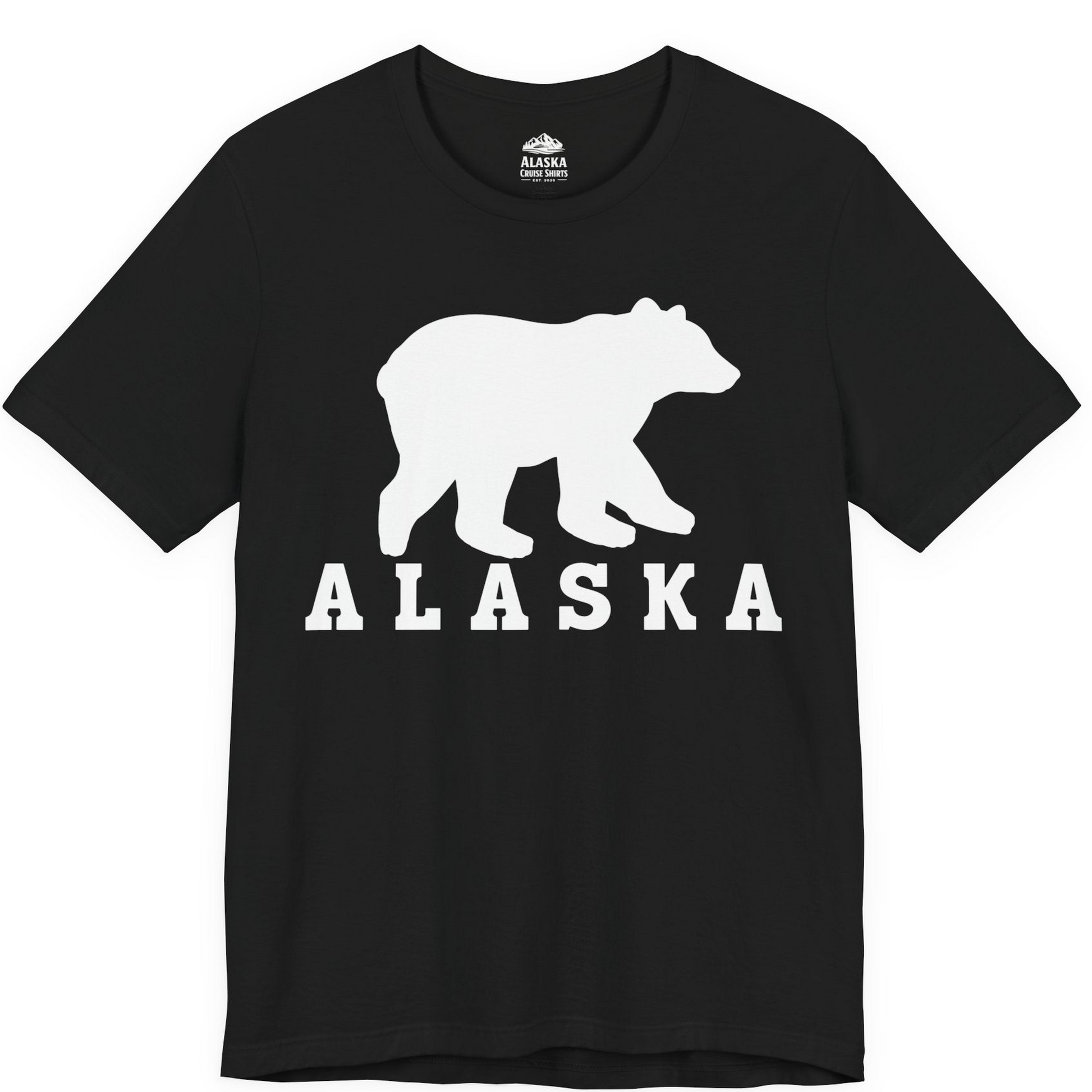 Alaska Bear Silhouette Shirt Premium T-Shirt – Alaska Cruise Shirts