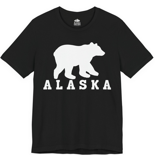 Alaska Bear Silhouette Shirt Premium T-Shirt – Alaska Cruise Shirts