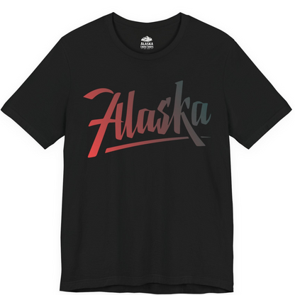 Alaska Script Wordmark Shirt Premium T-Shirt – Alaska Cruise Shirts