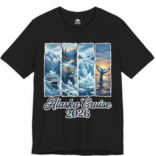 Alaska Cruise 2026 Scenic Wildlife Adventure Souvenir Shirt — Premium Tee Premium T-Shirt – Alaska Cruise Shirts