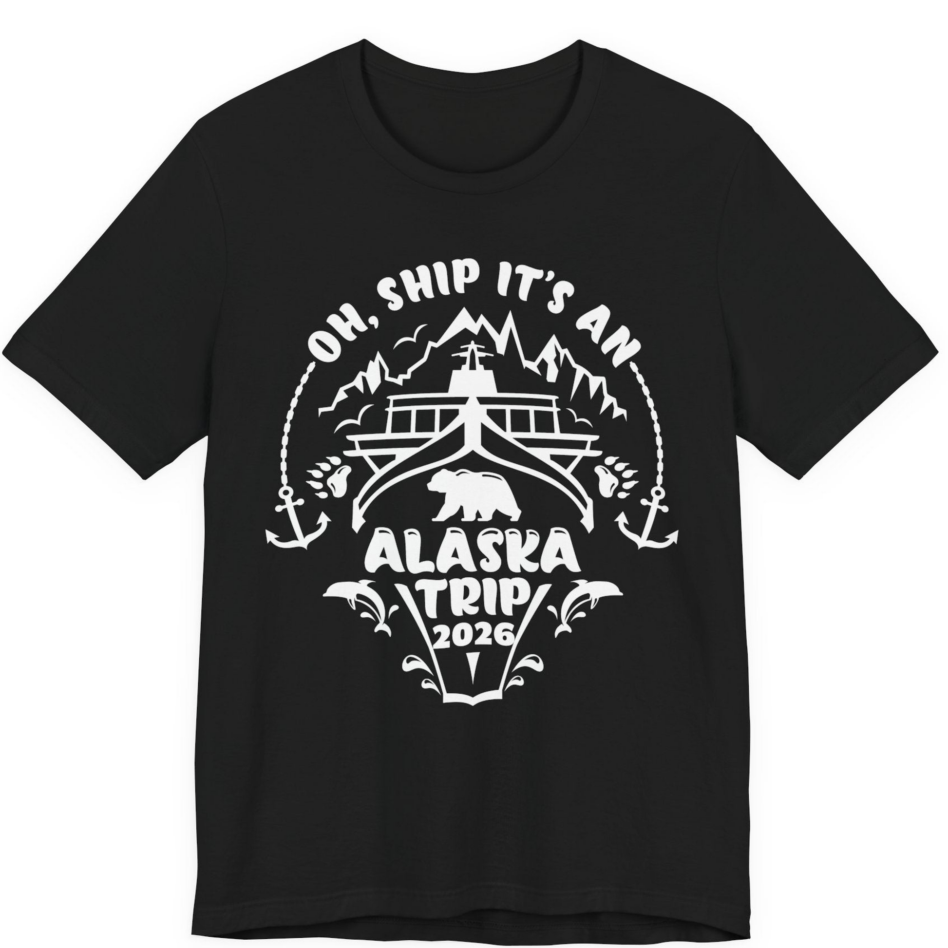 Oh Ship It’s an Alaska Trip 2026 Cruise and Wildlife Shirt — Premium Tee Premium T-Shirt – Alaska Cruise Shirts