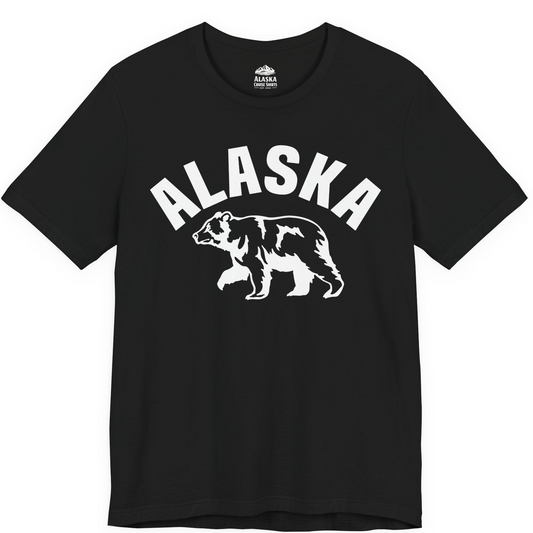 Alaska Bear Silhouette Wildlife Shirt Premium T-Shirt – Alaska Cruise Shirts