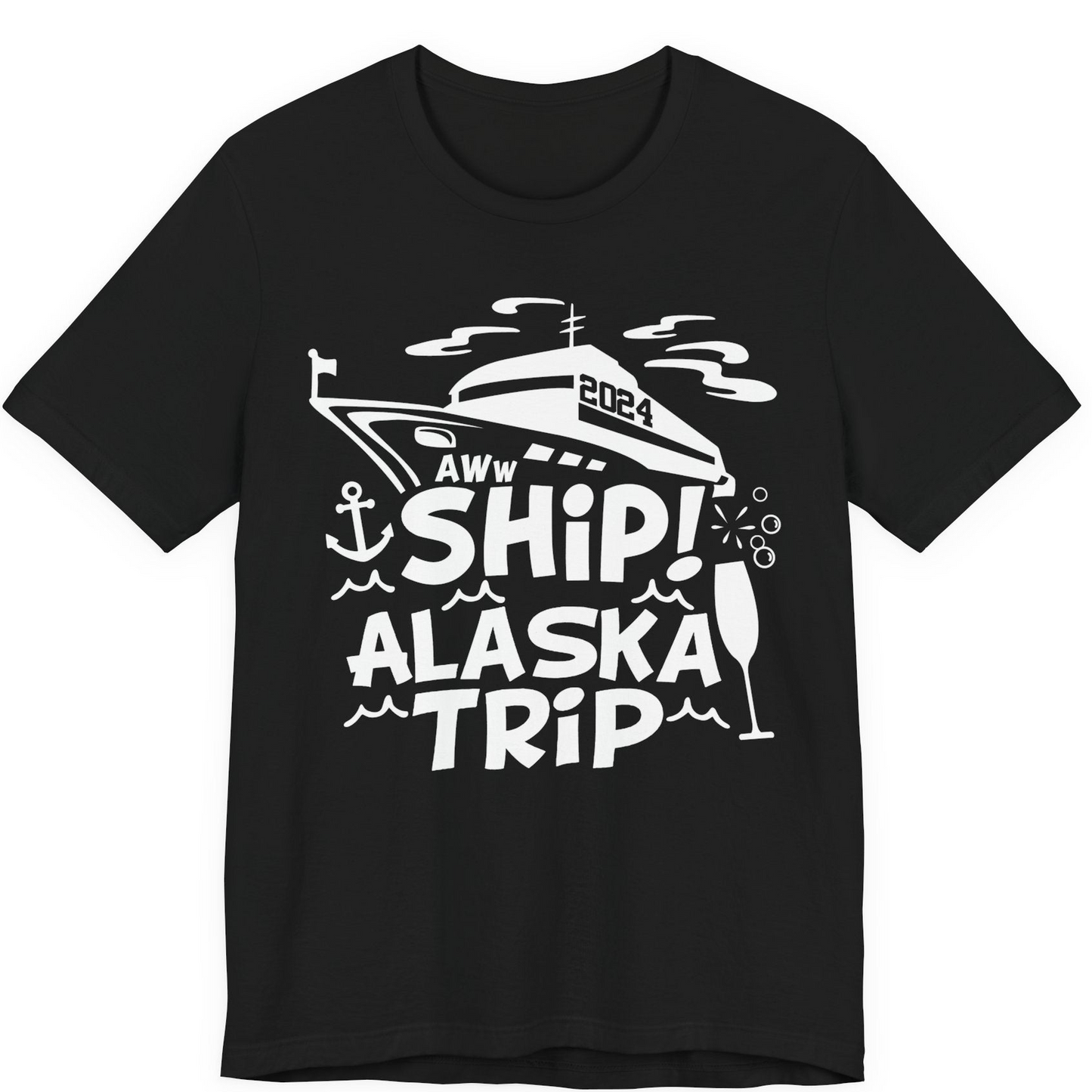 Aww Ship Alaska Cruise Shirt Premium T-Shirt – Alaska Cruise Shirts