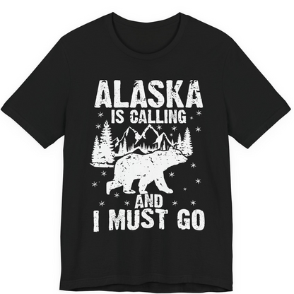 Alaska Is Calling Bear Mountain Wilderness Adventure Vintage Shirt — Premium Tee Premium T-Shirt – Alaska Cruise Shirts