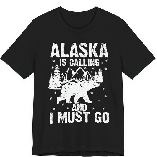 Alaska Is Calling Bear Mountain Wilderness Adventure Vintage Shirt — Premium Tee Premium T-Shirt – Alaska Cruise Shirts