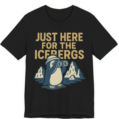 Just Here For The Icebergs Penguin Shirt Premium T-Shirt – Alaska Cruise Shirts