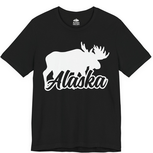 Alaska Moose Wildlife Silhouette Shirt Premium T-Shirt – Alaska Cruise Shirts
