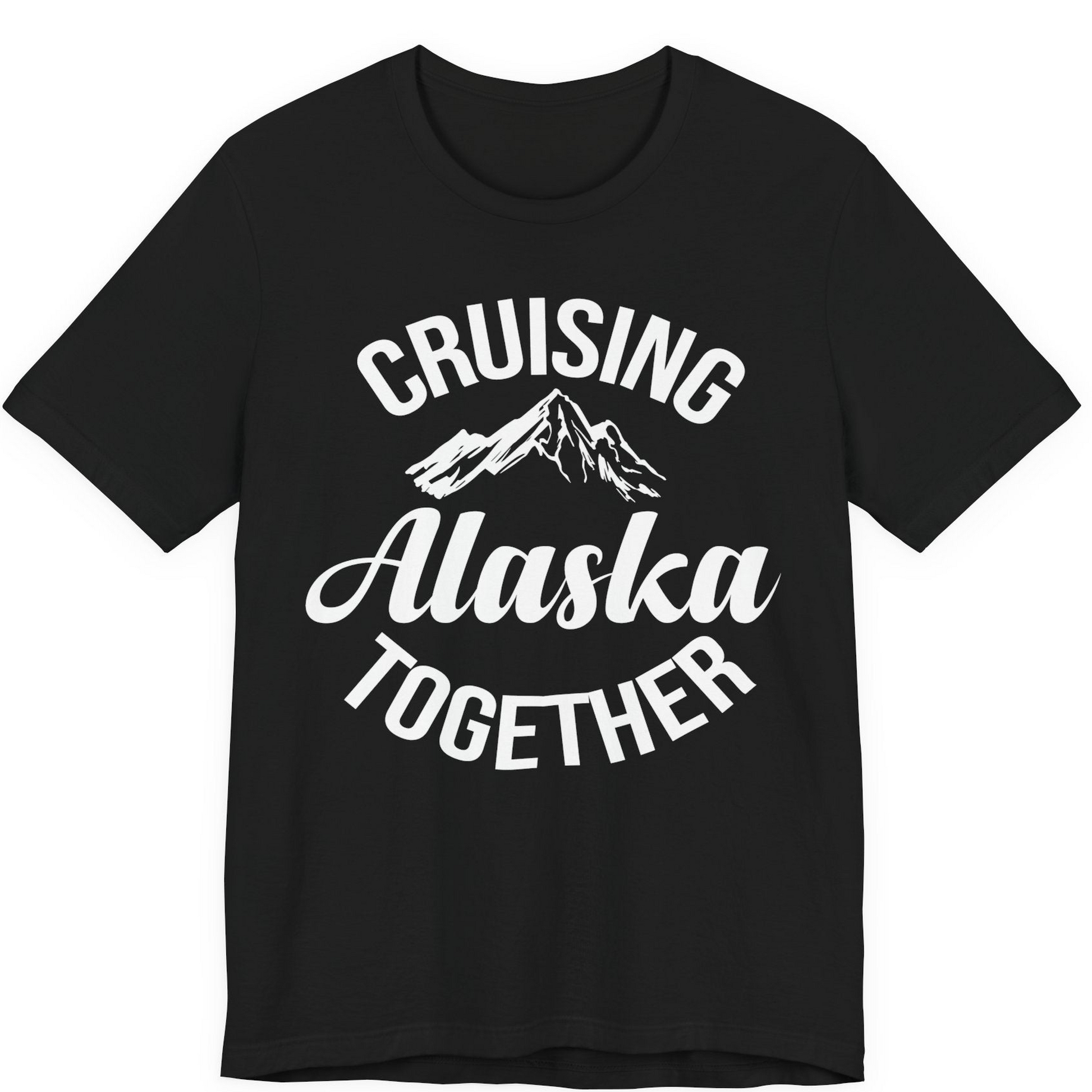 Cruising Alaska Together Mountain Adventure Travel Couples Shirt — Premium Tee Premium T-Shirt – Alaska Cruise Shirts