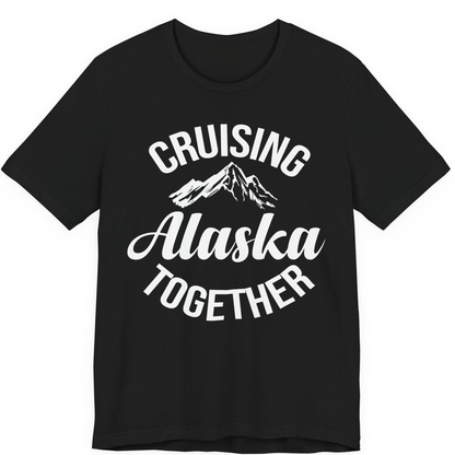 Cruising Alaska Together Mountain Adventure Travel Couples Shirt — Premium Tee Premium T-Shirt – Alaska Cruise Shirts
