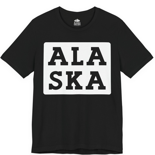 Bold Alaska Block Text Shirt Premium T-Shirt – Alaska Cruise Shirts