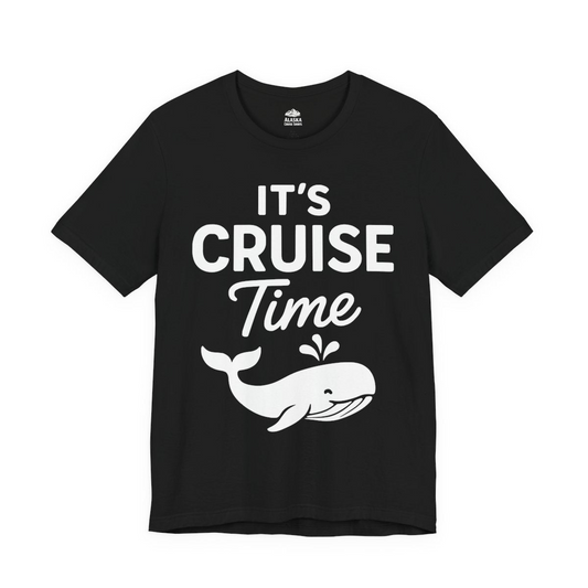 It's Cruise Time Whale Graphic Vacation Cruise Shirt — Premium Tee Premium T-Shirt – Alaska Cruise Shirts