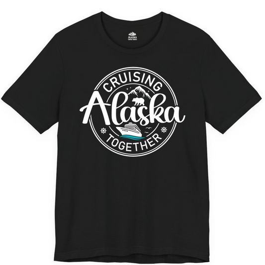 Alaska Cruise Adventure Retro Badge Shirt Premium T-Shirt – Alaska Cruise Shirts