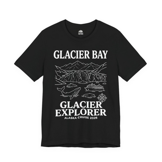 Glacier Bay Alaska Cruise 2026 Glacier Explorer Souvenir Shirt — Premium Tee Premium T-Shirt – Alaska Cruise Shirts