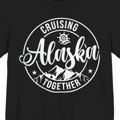Cruising Alaska Together Shirt Premium T-Shirt – Alaska Cruise Shirts Close Up