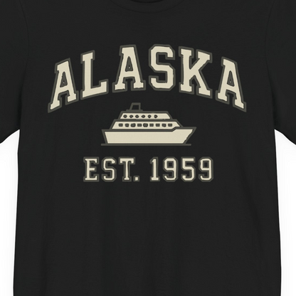 Alaska Cruise Shirt Premium T-Shirt – Alaska Cruise Shirts Close Up