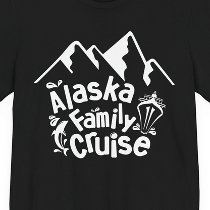 Alaska Family Cruise Adventure Shirt Premium T-Shirt – Alaska Cruise Shirts Close Up
