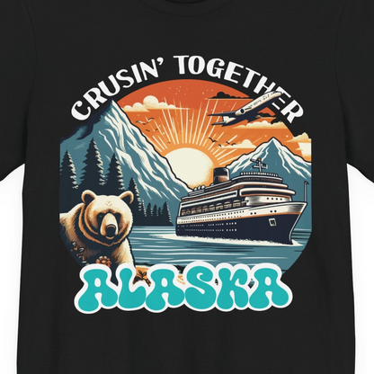 Alaska Cruise Shirt Premium T-Shirt – Alaska Cruise Shirts Close Up