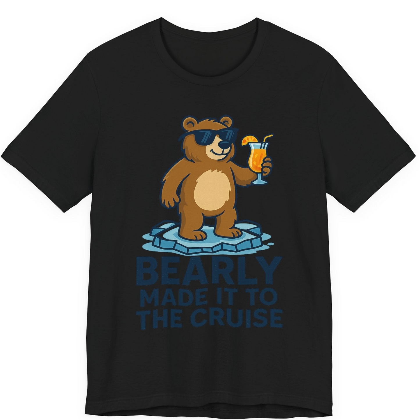 Bear Cruise Shirt Premium T-Shirt – Black – Alaska Cruise Shirts