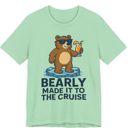 Bear Cruise Shirt Premium T-Shirt – Mint – Alaska Cruise Shirts