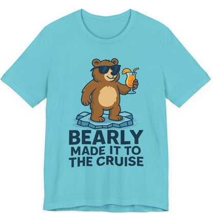 Bear Cruise Shirt Premium T-Shirt – Turquoise – Alaska Cruise Shirts