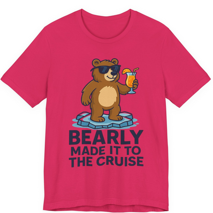 Bear Cruise Shirt Premium T-Shirt – Fuchsia – Alaska Cruise Shirts