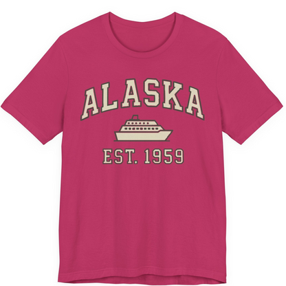Alaska Cruise Shirt Premium T-Shirt – Berry – Alaska Cruise Shirts