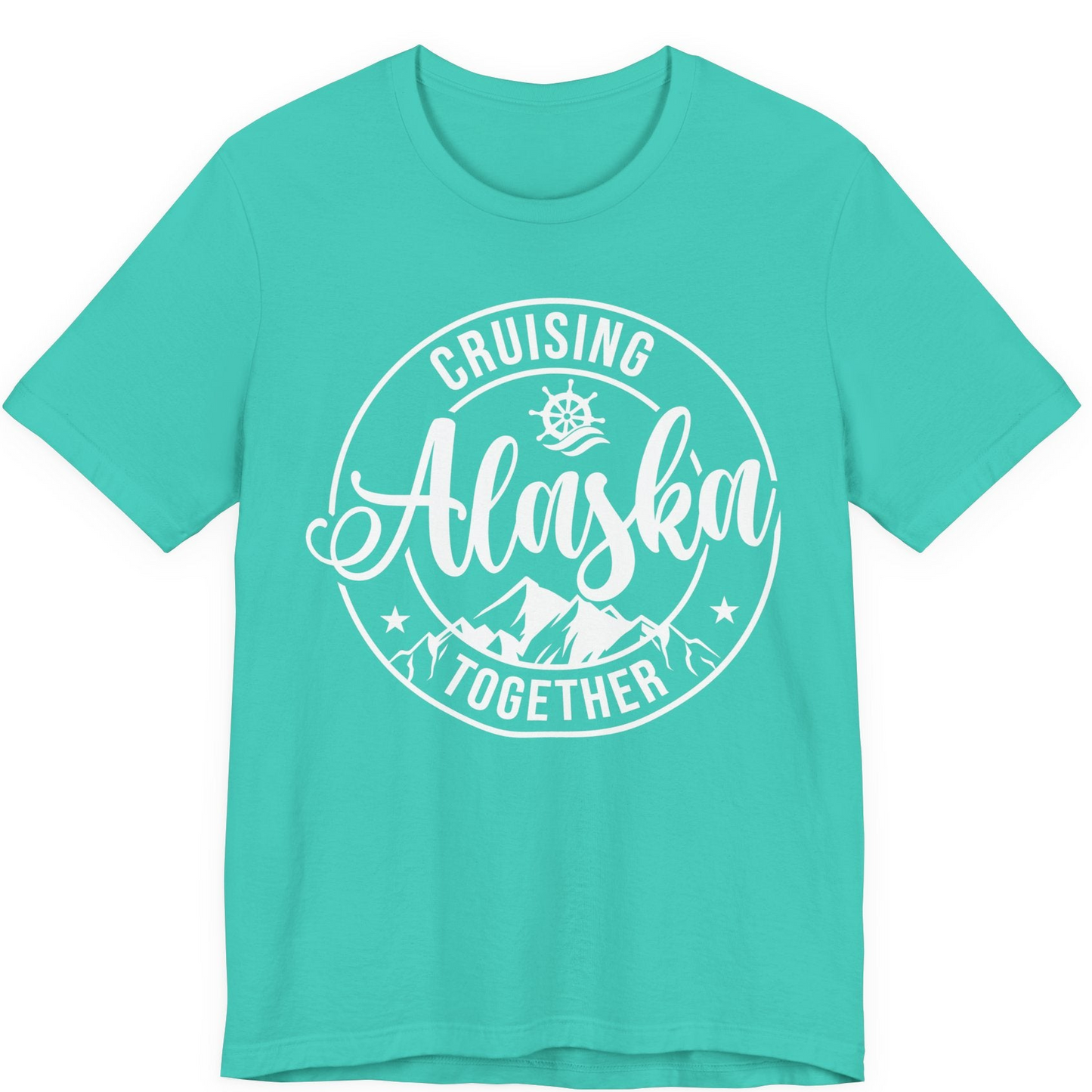 Cruising Alaska Together Shirt Premium T-Shirt – Teal – Alaska Cruise Shirts