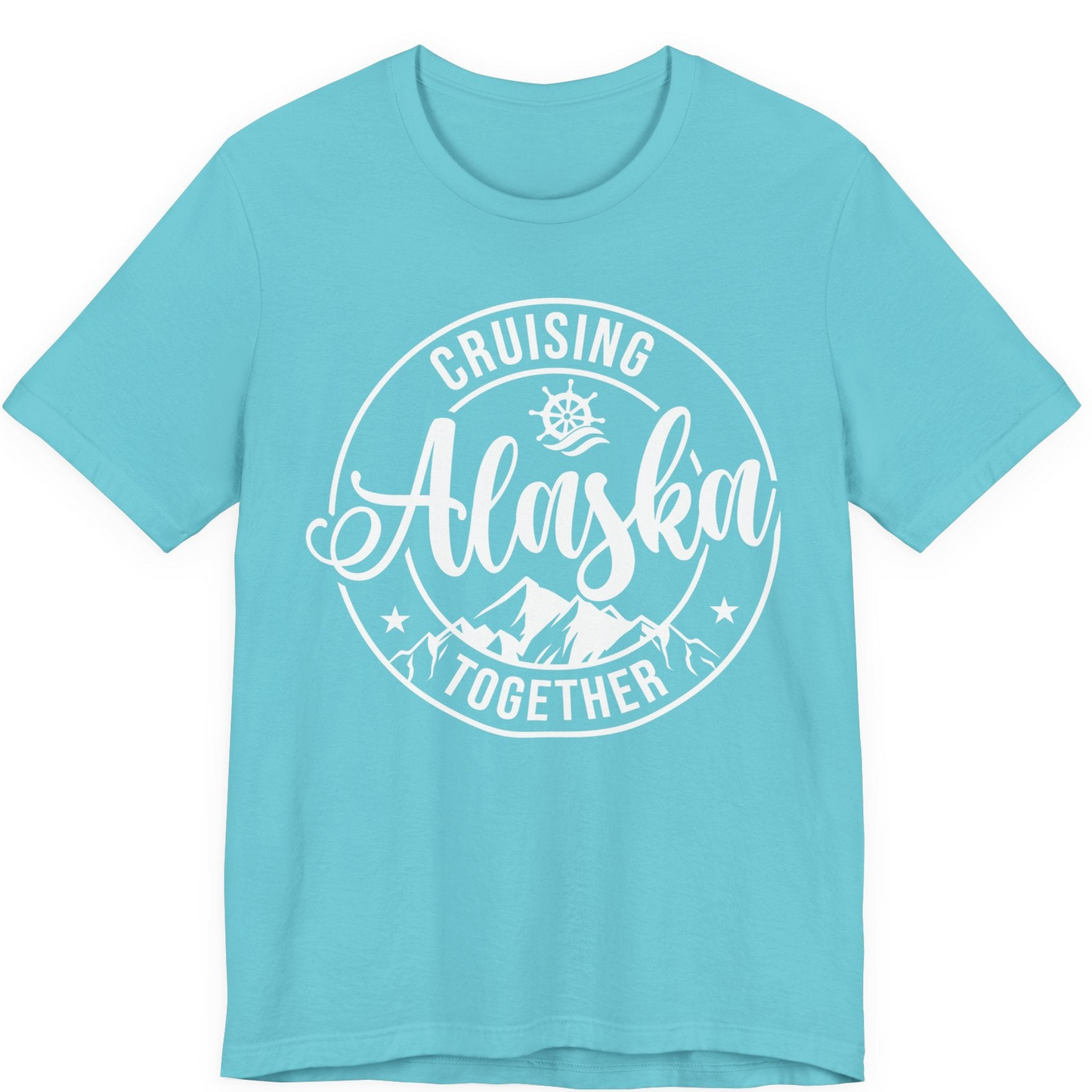 Cruising Alaska Together Shirt Premium T-Shirt – Turquoise – Alaska Cruise Shirts