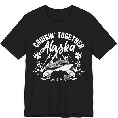 Alaska Cruise Adventure Shirt Premium T-Shirt – Black – Alaska Cruise Shirts