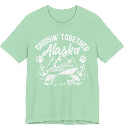 Alaska Cruise Adventure Shirt Premium T-Shirt – Mint – Alaska Cruise Shirts