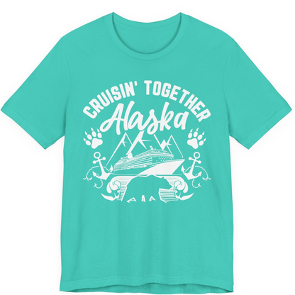 Alaska Cruise Adventure Shirt Premium T-Shirt – Teal – Alaska Cruise Shirts